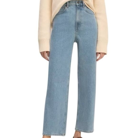 Everlane The Way High Jean High Rise Relaxed Fit Medium Wash Women’s Size 26 - Picture 1 of 10